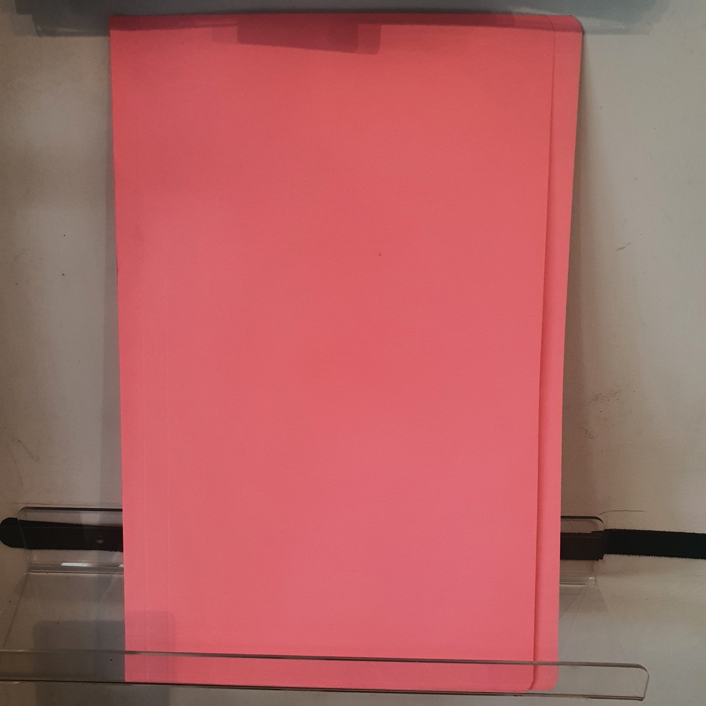 Foolscap A4 Document File - Pink