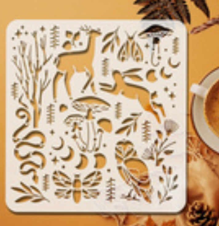 Stencil - Magic Fern