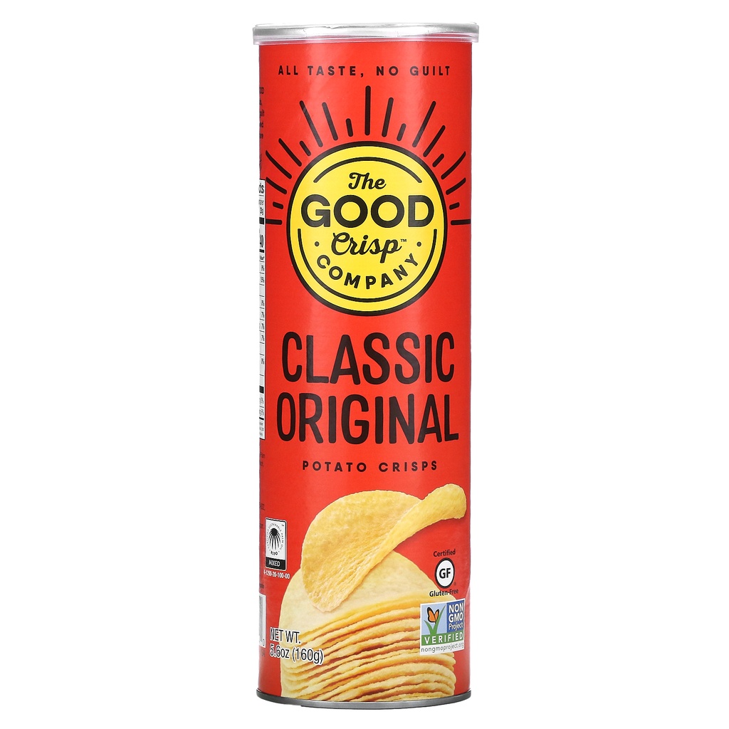 THE GOOD CRISP COMPANY Potato Crisps Classic Original 160g