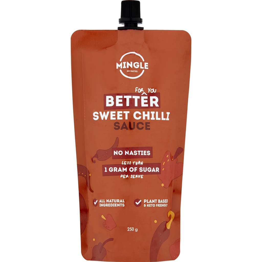 MINGLE Your Main Squeeze Sauce Sweet Chilli 250g