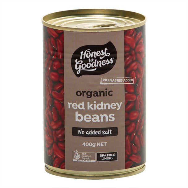 Honest to Goodness Organic Red Kidney Beans 400g