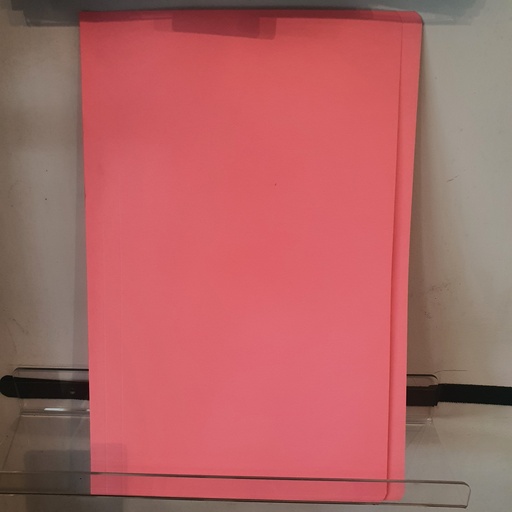 Foolscap A4 Document File - Pink