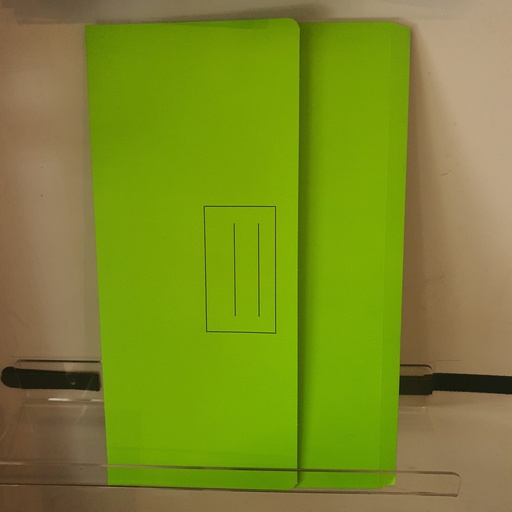Foolscap A4 Document Wallet - Green