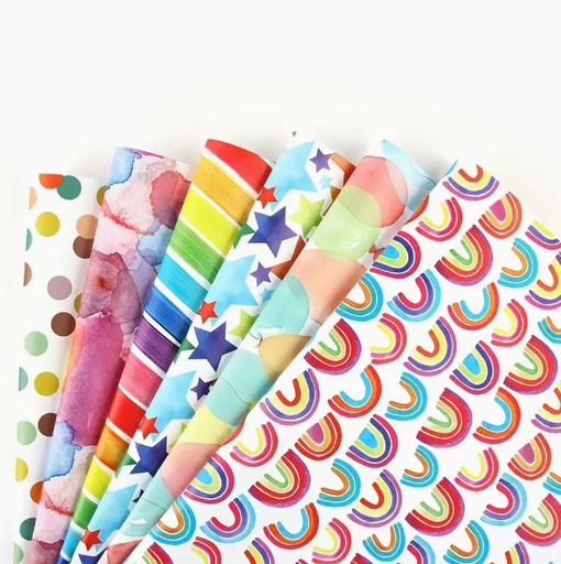 Gift Wrap Paper - Sheet - Multi-Colour