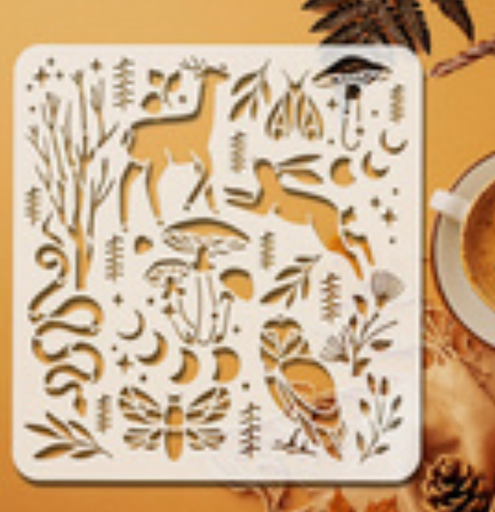 Stencil - Magic Fern